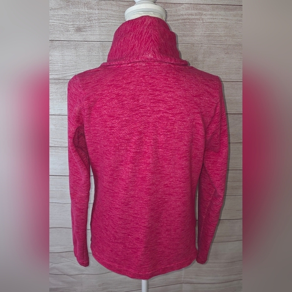 The North Face French Terry Fallsgrove Wrap Sweater Size Small - Picture 2 of 4